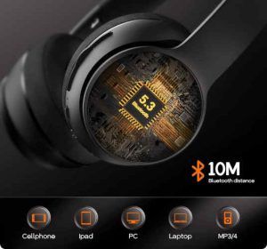 Auriculares Bluetooth baratos.