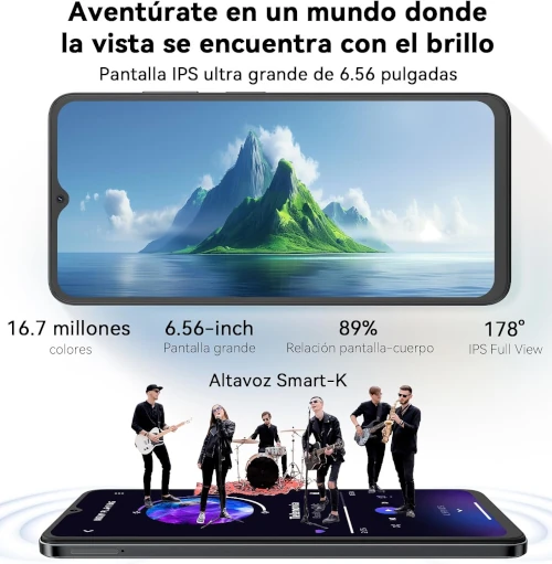 Móviles más baratos. OSCAL FLAT 2C